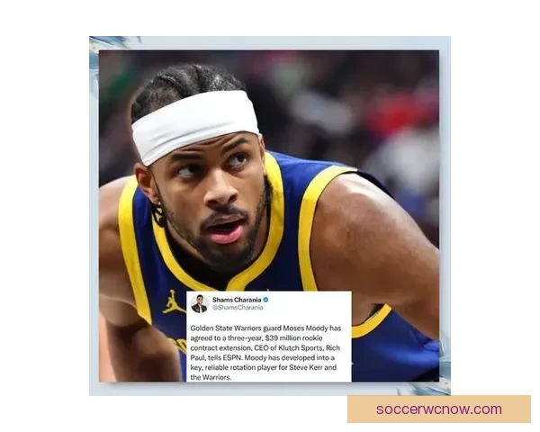 勇士官方宣布穆迪成功手术缺席剩余赛季 预计完全康复